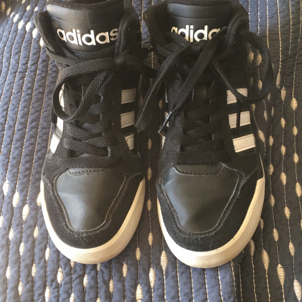 Boys adidas high top shoes